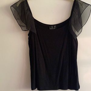 Little black blouse
